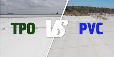 What are the pros and cons of PVC vs. TPO?